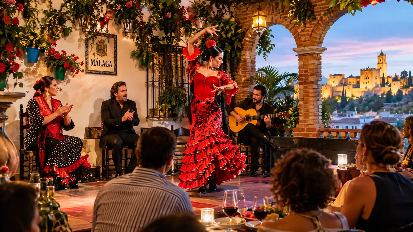 Best Flamenco Dinner Shows in Malaga